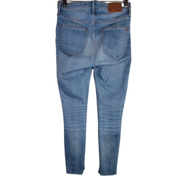 Madewell 9" High Rise Seamed Skinny Jean Step Hem 25 - Picture 5 of 10